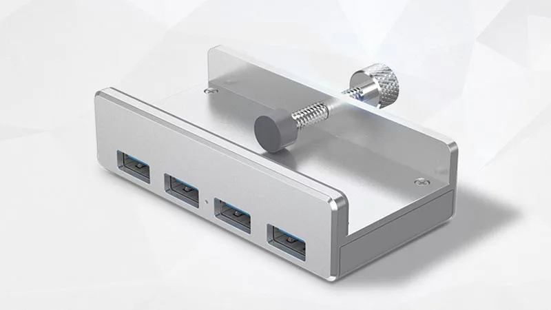 ORICO USB концентратор USB 3,0 концентратор зарядный концентратор Профессиональный зажим дизайн Алюминиевый сплав 4 порта портативный размер туристическая станция для ноутбука