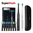 Зубная щетка Fairywill FW507 звуковая электрическая, 5 режимов, USB