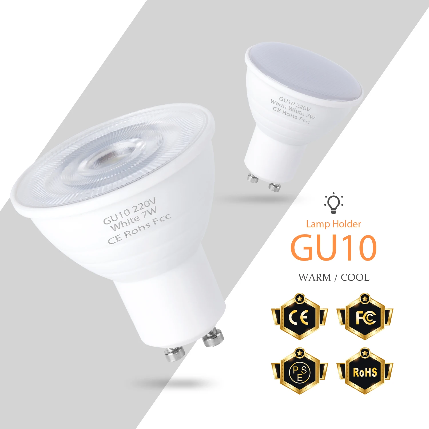 

E27 Corn Light E14 Indoor Bulb GU10 Spot Lamp MR16 LED Bombilla 220V Chandelier Lamp 5W 7W Bedroom Lighting Energy Save Bombilla