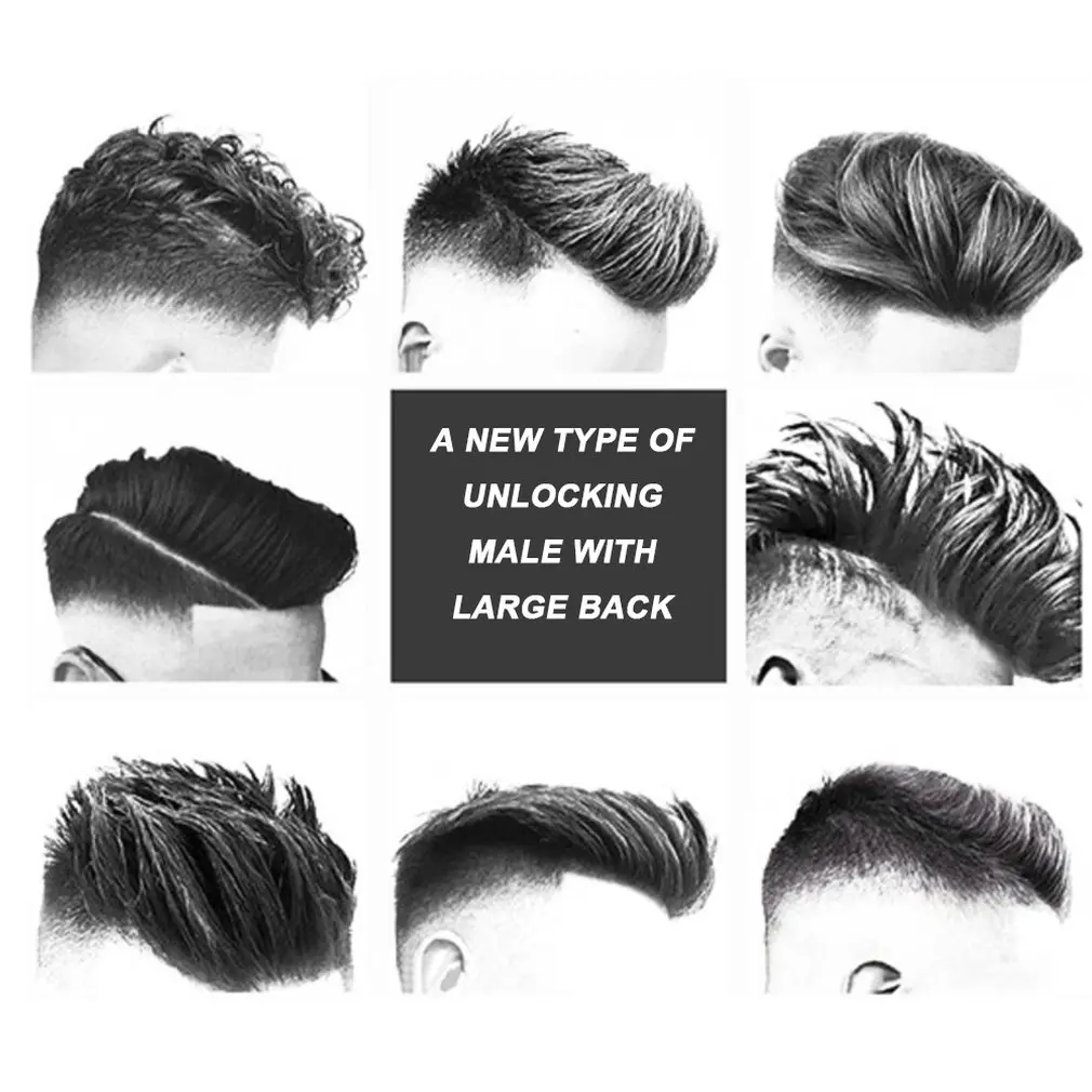 Мужская профессиональная расческа для укладки волос голова самолета большая