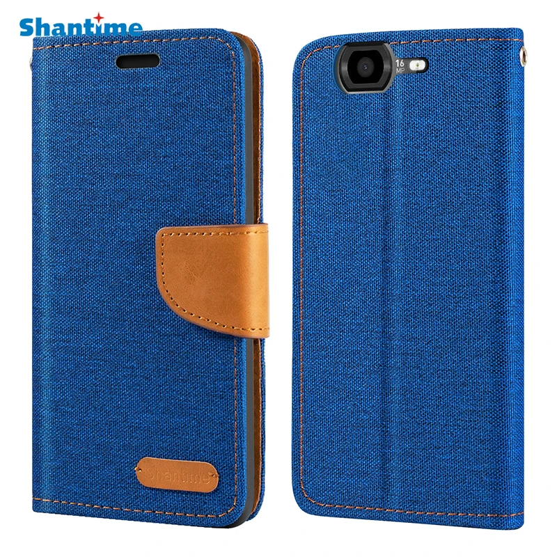 

Oxford Leather Wallet Case For Wiko Highway 4G With TPU Soft Back Cover Magnet Flip Case For Wiko Highway 4G