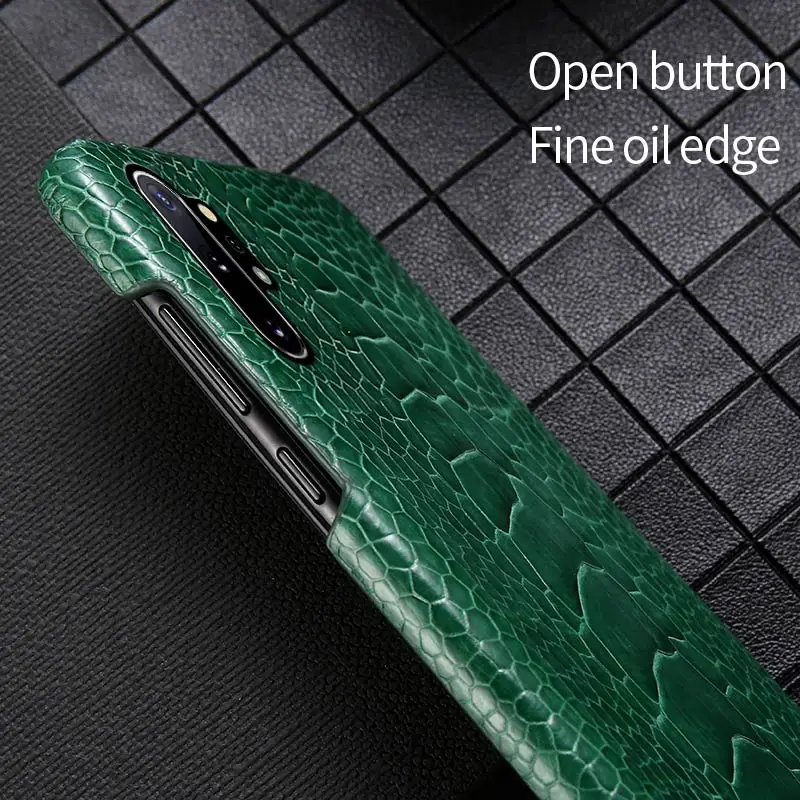 Чехол из натуральной кожи для Samsung S20 A50 A70 A60 A40 note 10 9 8 S10 plus S9 S8 A9 A8 J7 J6 | Мобильные