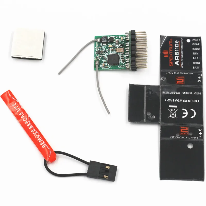 Приемник DSM2 AR6110e 2 4 ГГц приемник RX совместимый с спектр DX6i DX7 DX8 JR DSX7 DSX9 DSX11DSX12