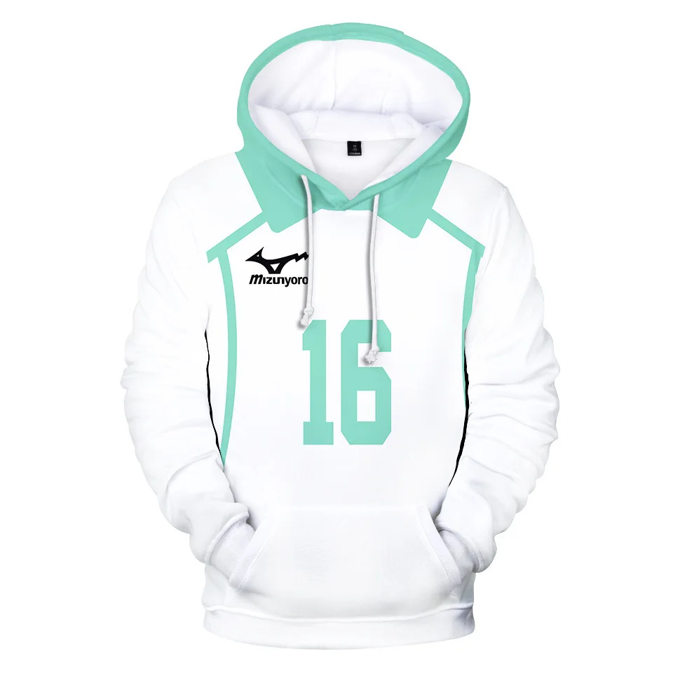 Аниме Haikyuu Cosplay Костюм Aoba Johsai High School волейбольный клуб Oikawa Tooru Iwaizumi Hajime унисекс 3D