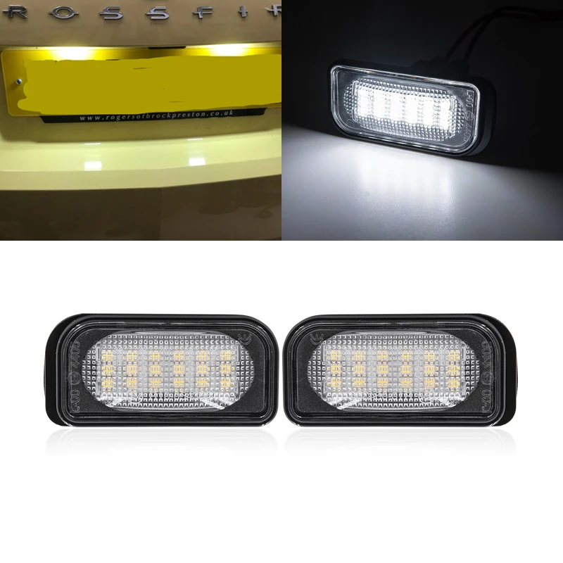 

Для Chrysler Crossfire Coupe & Roadster 2004-2008 SMD безошибочный белый задний светодиод подсветка номерного знака