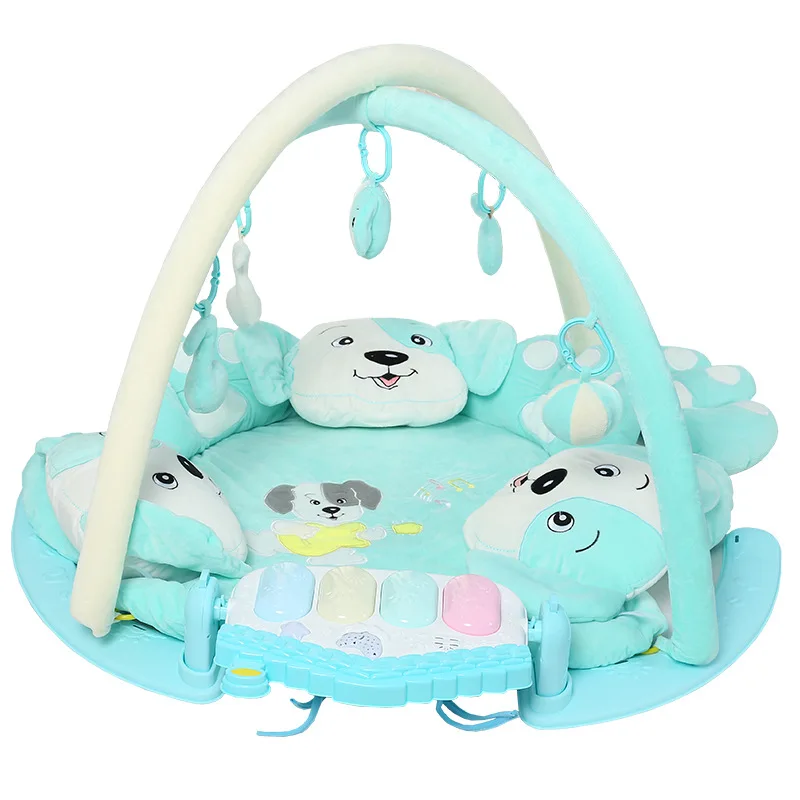 Детский игровой коврик развивающий головоломка с фортепианной клавиатурой