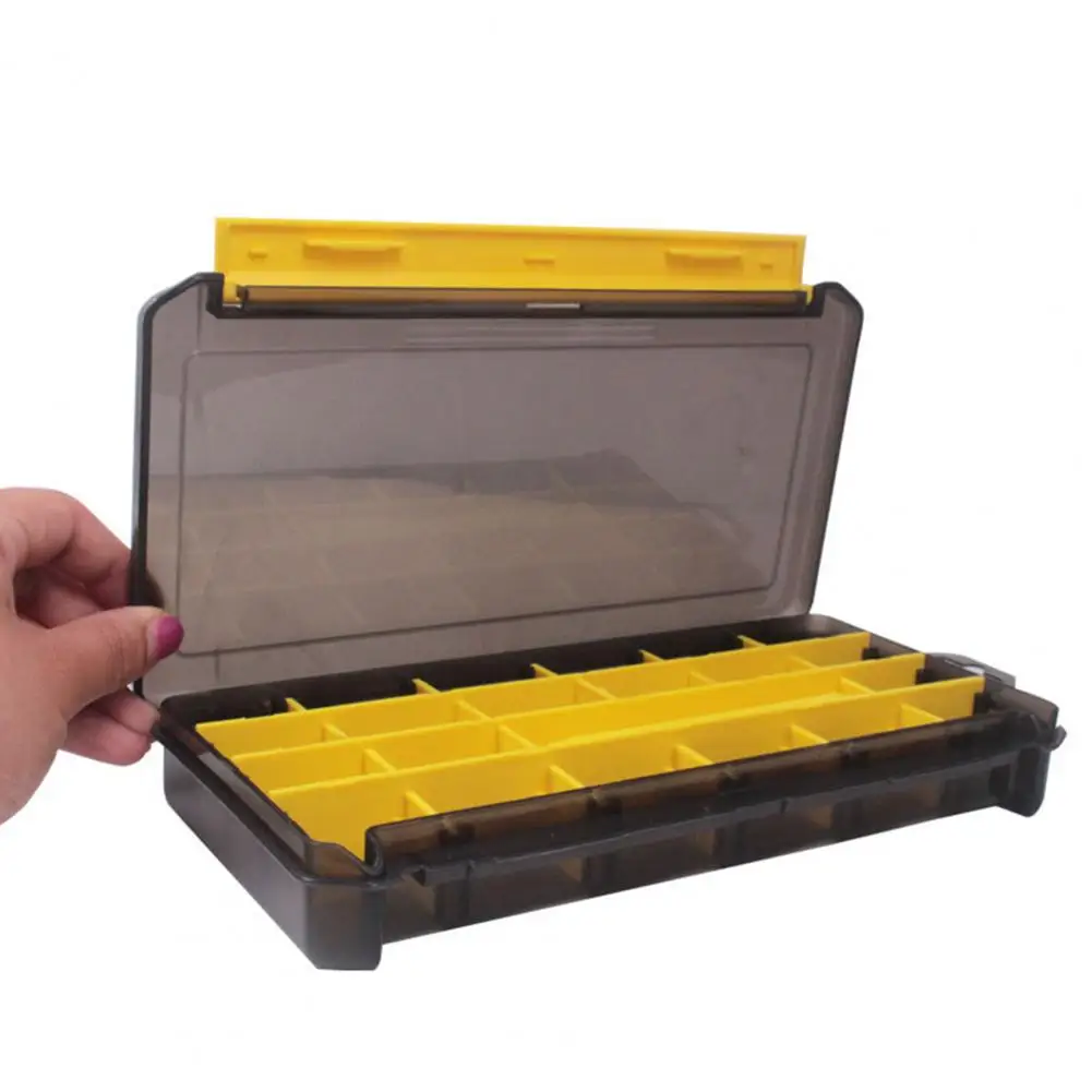 Fishing Box Single-Layer Baits Large Capacity ABS Portable Outdoor Lure Hooks Case for | Спорт и развлечения
