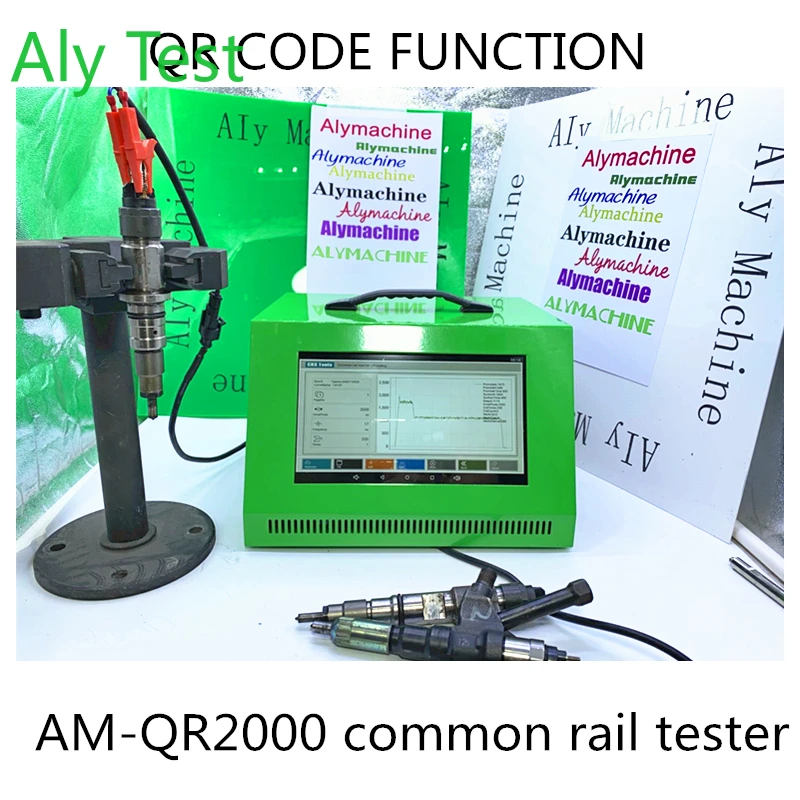 

AM-QR2000 Common Rail Injector Simulator Tester for BOSCH DENSO DELPHI CAT SIMENS with QR Code and Piezo Testing Function