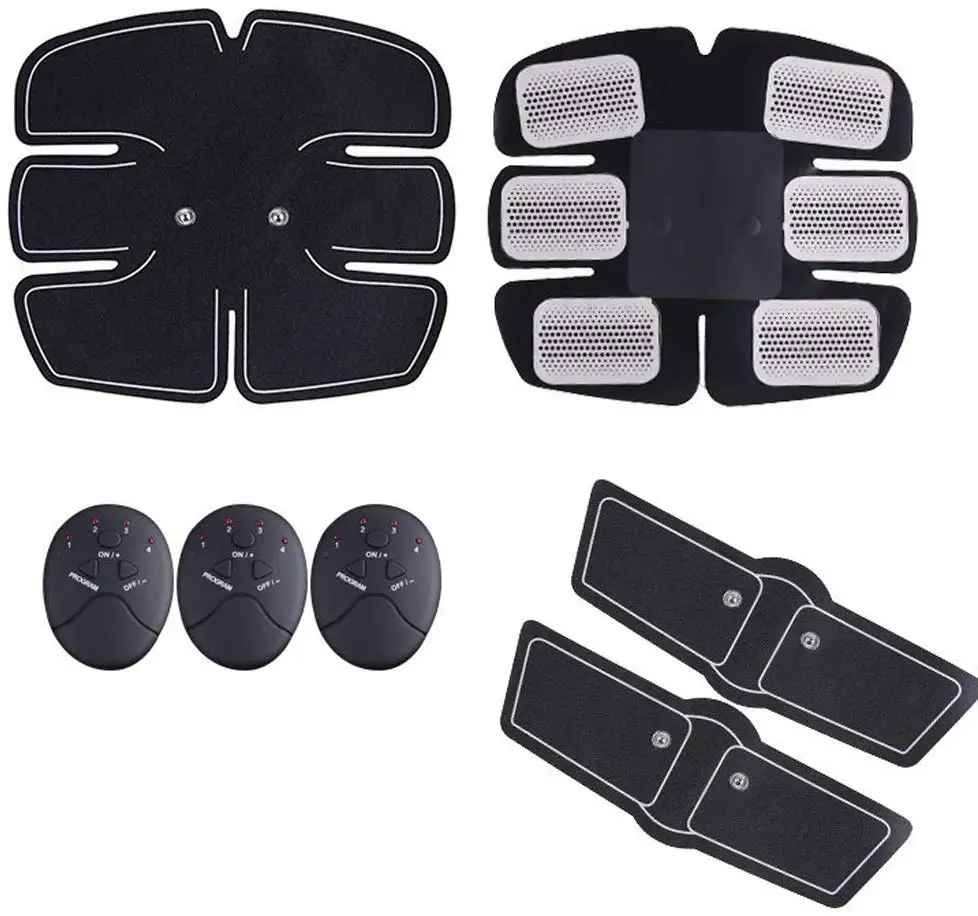 Стимулятор мышц EMS беспроводной унисекс тренажер для пресса электрический