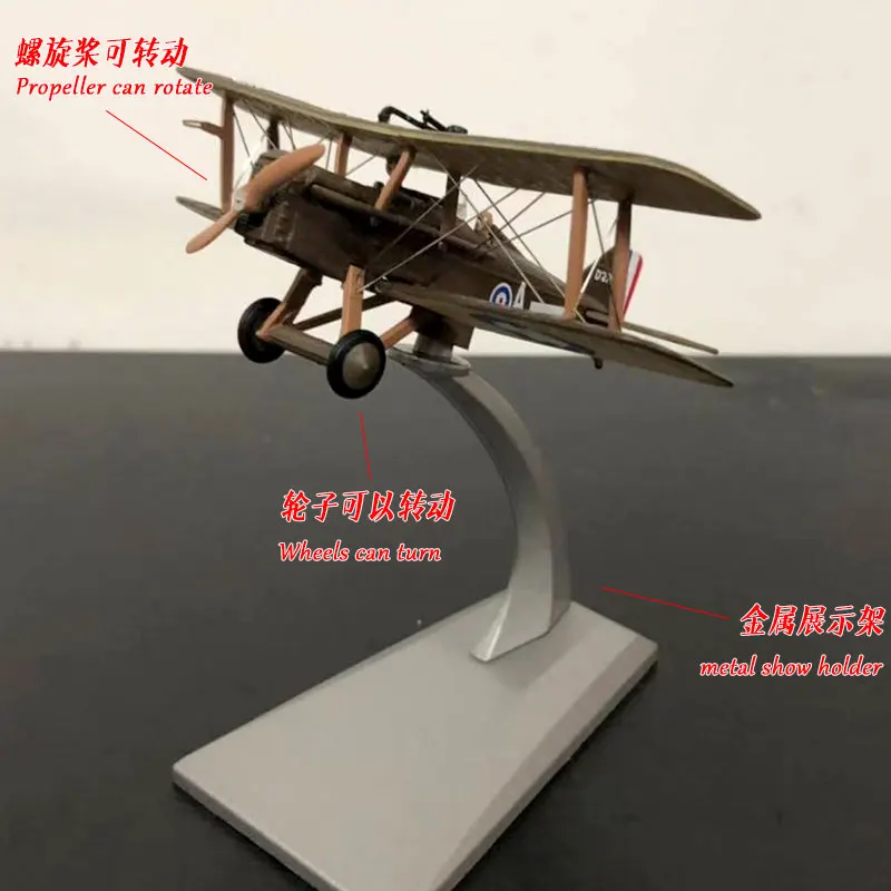 SE5A AMER 1/72 масштаб военная модель игрушки PAF F-16 Block52 F16 истребитель литой металлический самолет модель игрушки для подарка/коллекции/украшения - Цвет: SE5A