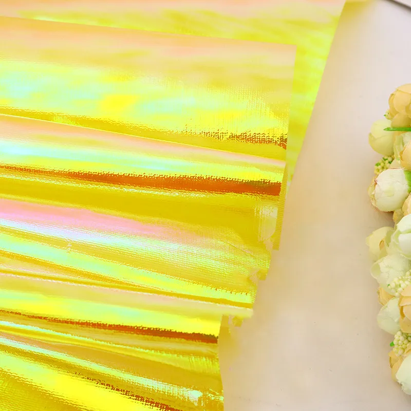 20 цветов цветная лазерная ткань AB сценическая одежда для сцены поделки блестящая
