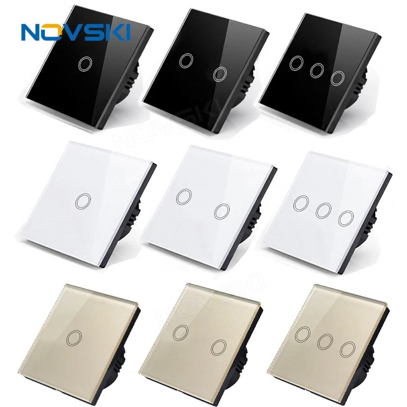 Бесплатная доставка сенсорный светильник домашний выключатель питания 220В