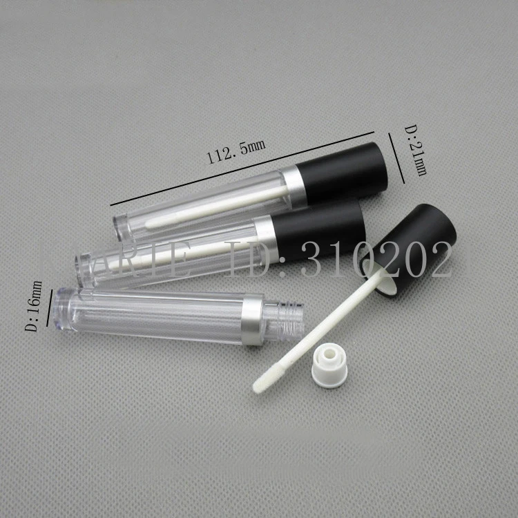 

6ML50pcs/lot Plastic Cosmetic Lip Gloss Tube,7.5ML DIY Empty High Quality Mascara Refillable Container,Top Grade Cosmetic Bottle