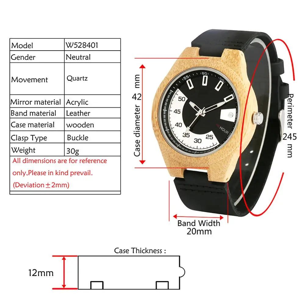 Уникальные часы с особыми часами и минутными функциями дисплей деревянные