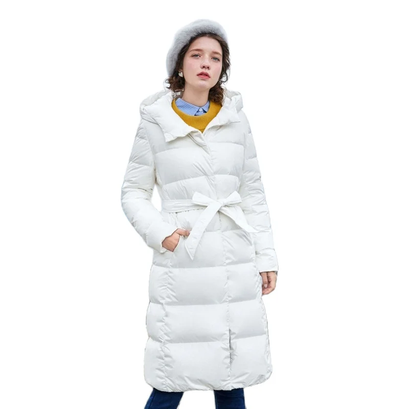 

Куртка SEMIR женская утепленная, Модный Зимний пуховик, длинное пальто с капюшоном, зимнее пальто для женщин