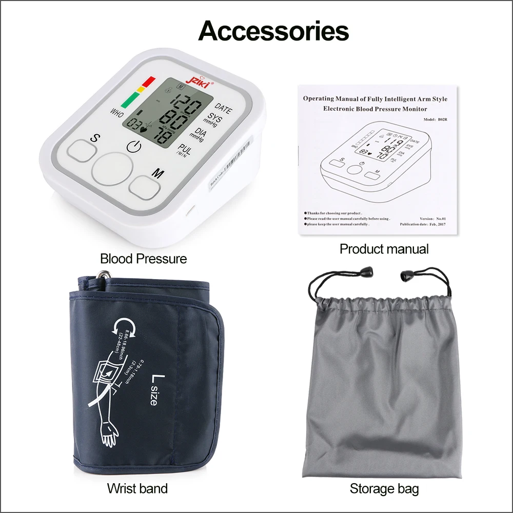 RZ крови Давление s Автоматический цифровой прибор для измерения верхнего Монитор