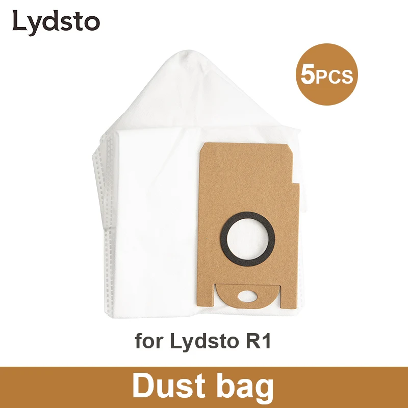 

Lydsto R1 Robot Vacuum Cleaner Parts Dust Bag Disposable Wipes Mop Cloth Repetitive Wipes Accessories Side Brush Original 2021