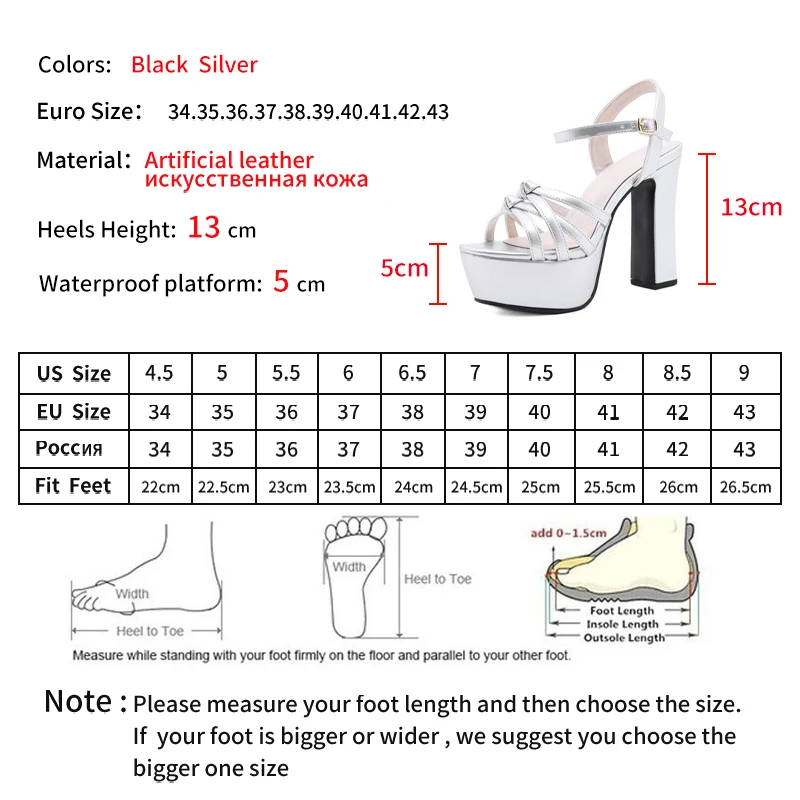 

2021 European and American New Style Women's Shoes Thick Heel High Heel Waterproof Platform One Word Buckle Open Toe Sandals CWF