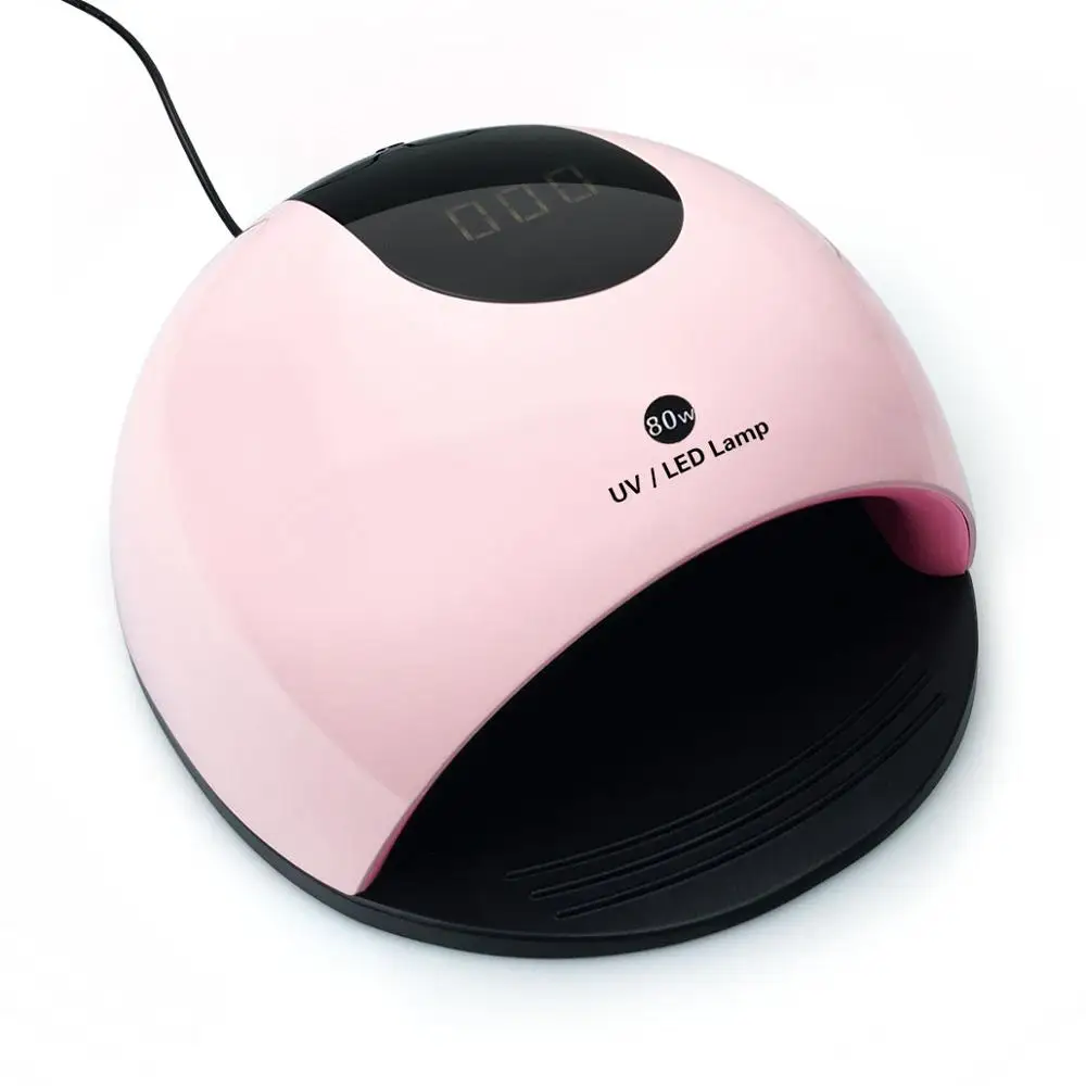 

NEW 80W/48W UV lamp LED Lamp For Nail Dryers Machine Lamp For Curing UV Gel Polish With 4 Timer Auto Sensor Nail Art Tool