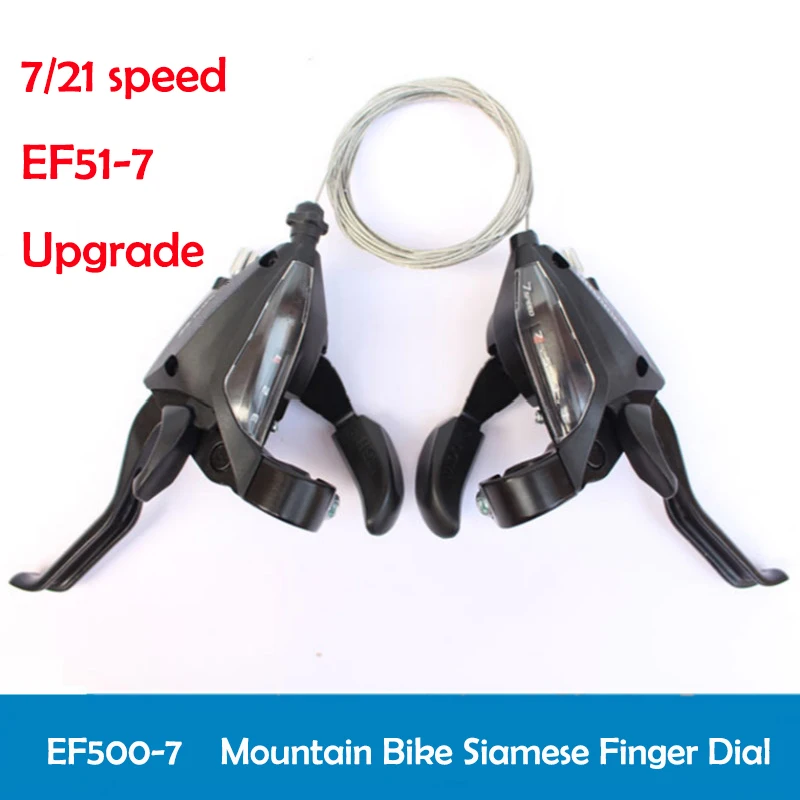 

3x7 Speed MTB Mountain Bike Shifter Left And Right Set Transmission Bicycle Accessories EF500-7 Conjoin DIP