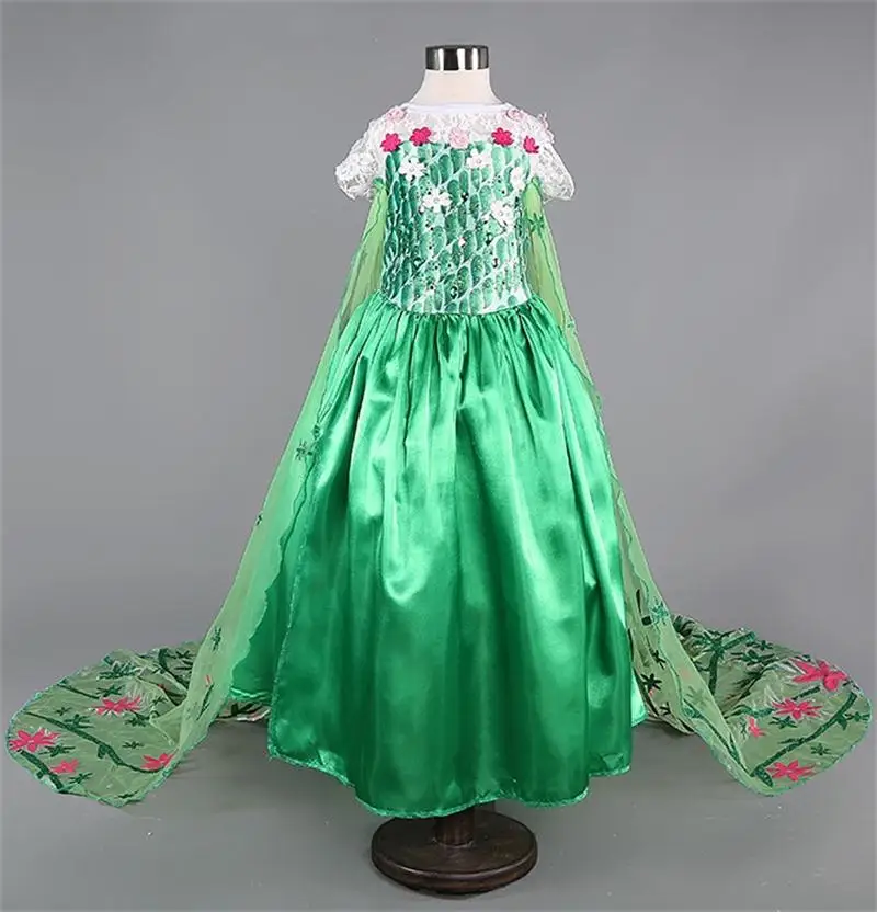 Платье для девочек Костюмы принцессы Платья костюмированной вечеринки на