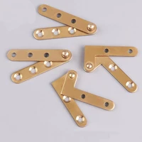 1pcs copper hinge up and down hinge for wooden door hinge invisible chicken hinge one word hinge grinding hinge top hing
