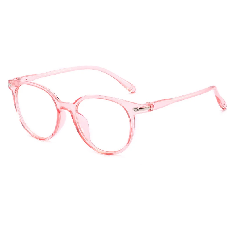 Pink Myopia 2.0 Iboode ретро круглые очки для близорукости для мужчин и женщин ультралегкие прозрачные очки 0-1-1,5-2-2,5-3-3,5-4-4,5-5-6,0 - Цвет оправы: Pink Myopia 2.0