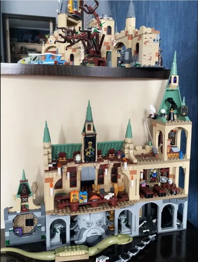 

1176pcs FamousMovie Chamber of Secrets 76389 Building Model Building Blocks Children's Educational Toys Christmas Birthday Gifts