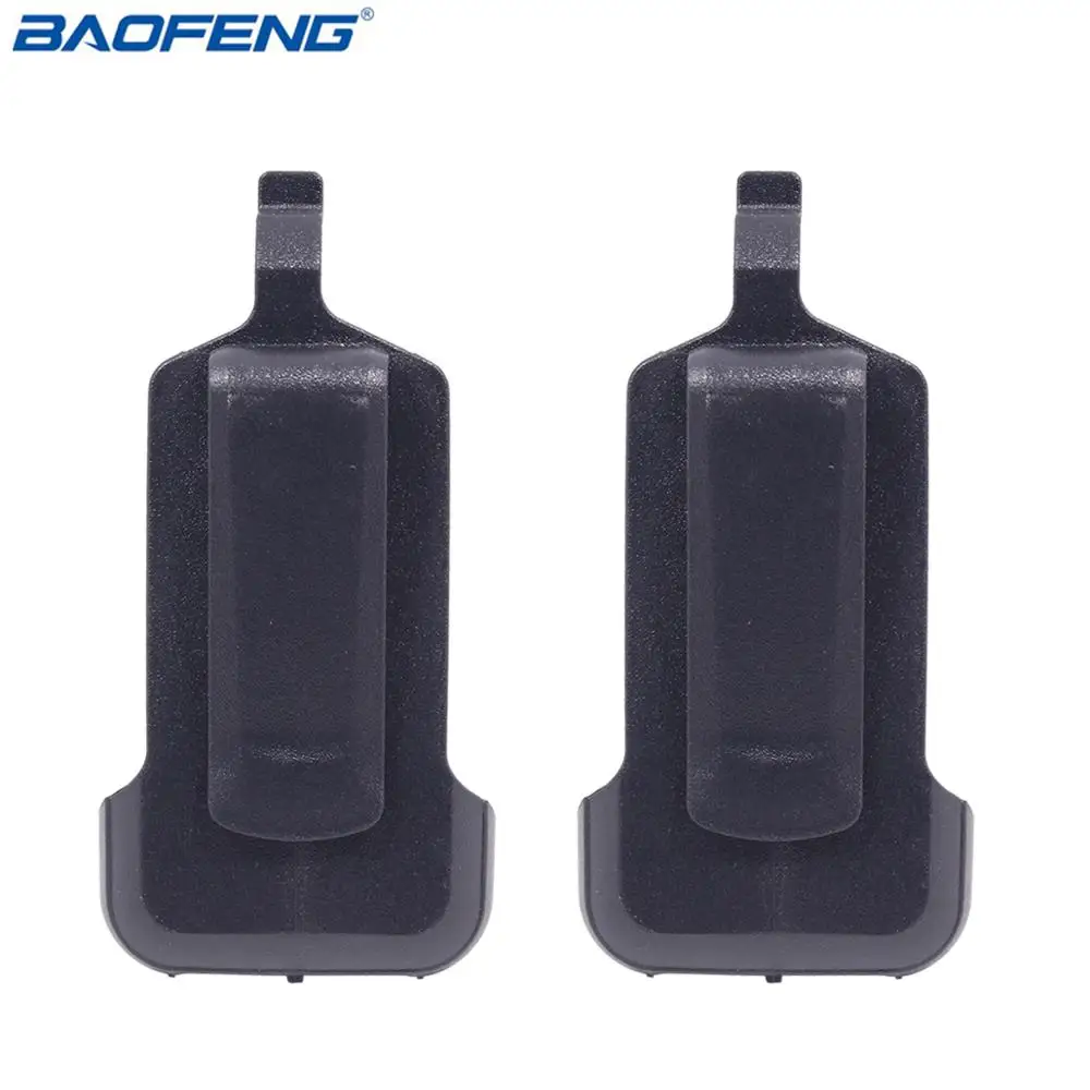 Оригинальный Зажим для ремня Baofeng 2/5/10 шт. раций WLN BF-R5 BF-C9 RETEVIS RT22 1/2/2/2 1 2 | Мобильные