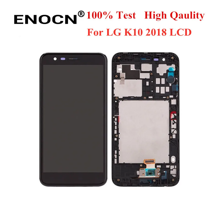 ЖК дисплей ENOCN для LG k10 2018 с сенсорным экраном k11 рамкой и дигитайзером в сборе