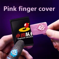 2pcs finger cover breathable non scratch thumb gloves controller fingertip sleeve for pubg phone touch screen gaming accessories