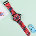 Большая распродажа, игрушечные часы для мальчиков, проектор, Человек-паук, супер, детские цифровые часы, подарок для детей, подарок для вечеринки, простой красный резиновый