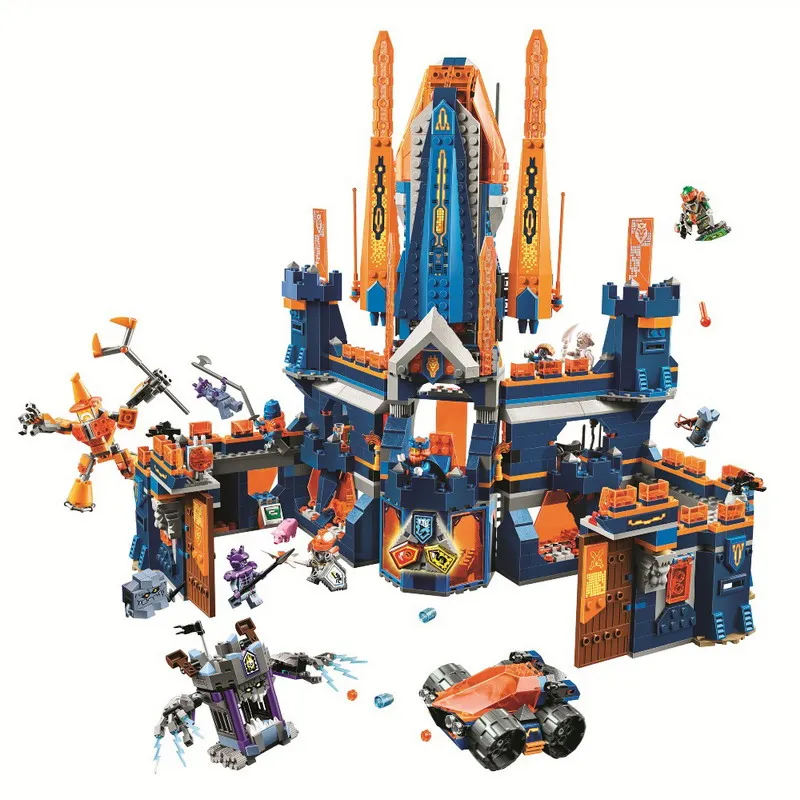 

1468pcs Nexoe Knights Element Knights Knighton Castle Building Blocks Nexus 70357 Educational Bricks Toys for Children Gift