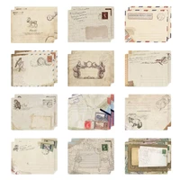 12 pcspack european style retro vintage envelop mini cute paper envelope for card scrapbooking gift school office envelop