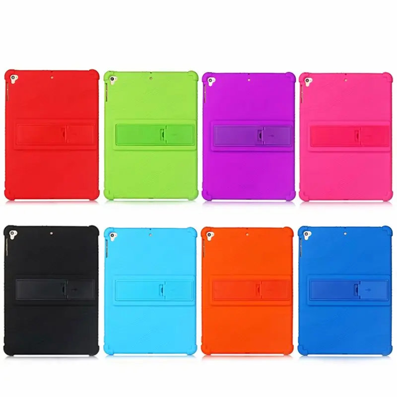 

Case for New iPad 9.7 inch 2017 2018 Air 1 Air 2 Funda Soft silicone back Case Child Kids Shockproof Case for iPad 9.7 2018