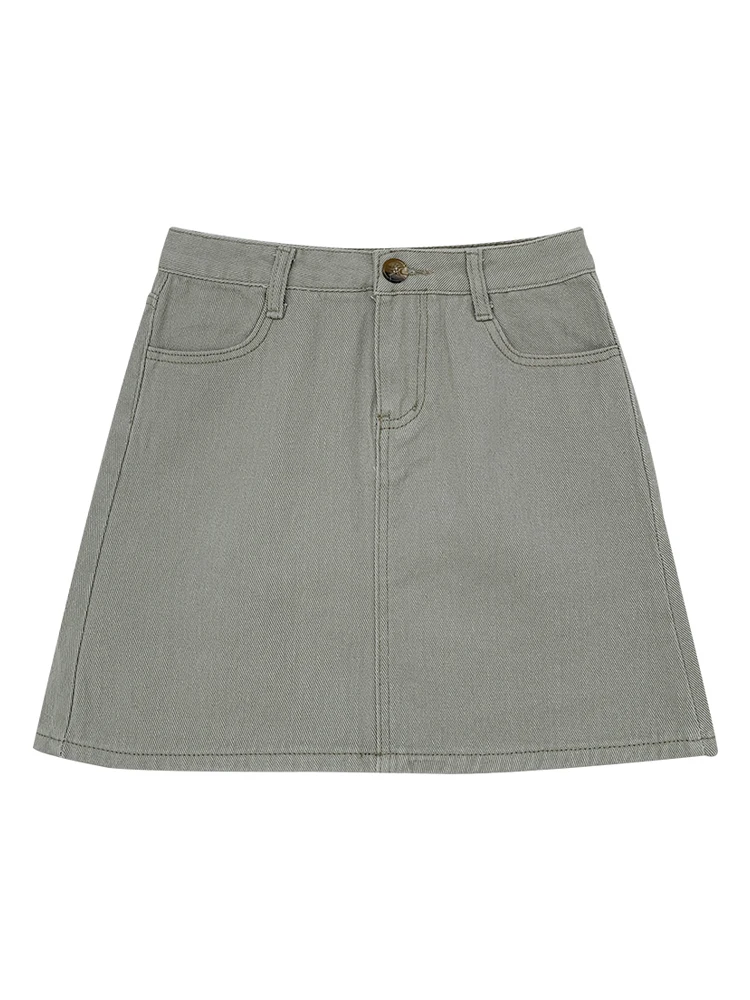 

Student temperament A-line skirt women's summer 2021 new skirt high waist and thin, versatile, hip short skirt fashion