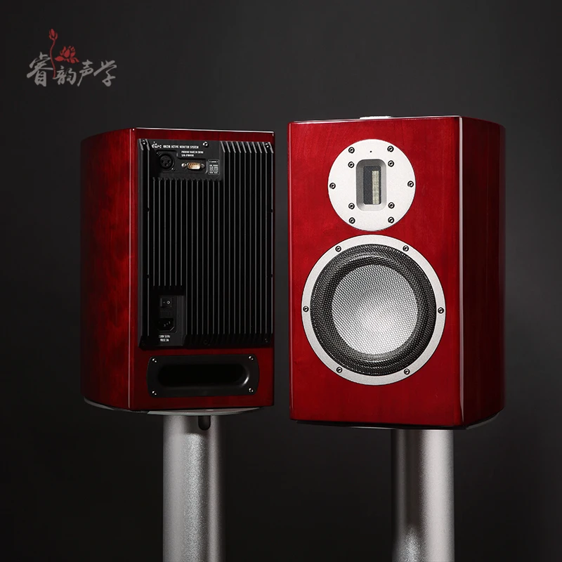 Двухполосный 6 5 дюймов книжная полка динамик активный 2 0 Гостиная ТВ компьютер HiFi