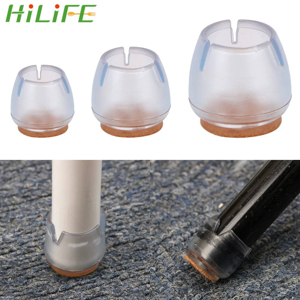 HILIFE 16 шт./компл. защита для ножек стула кухонных шкафов мебель стулья ножки