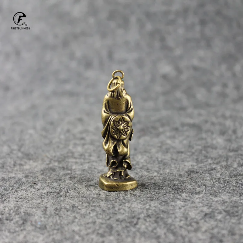 Статуя Будды Dharma из чистой меди домашний декор латунная скульптура Бодхи