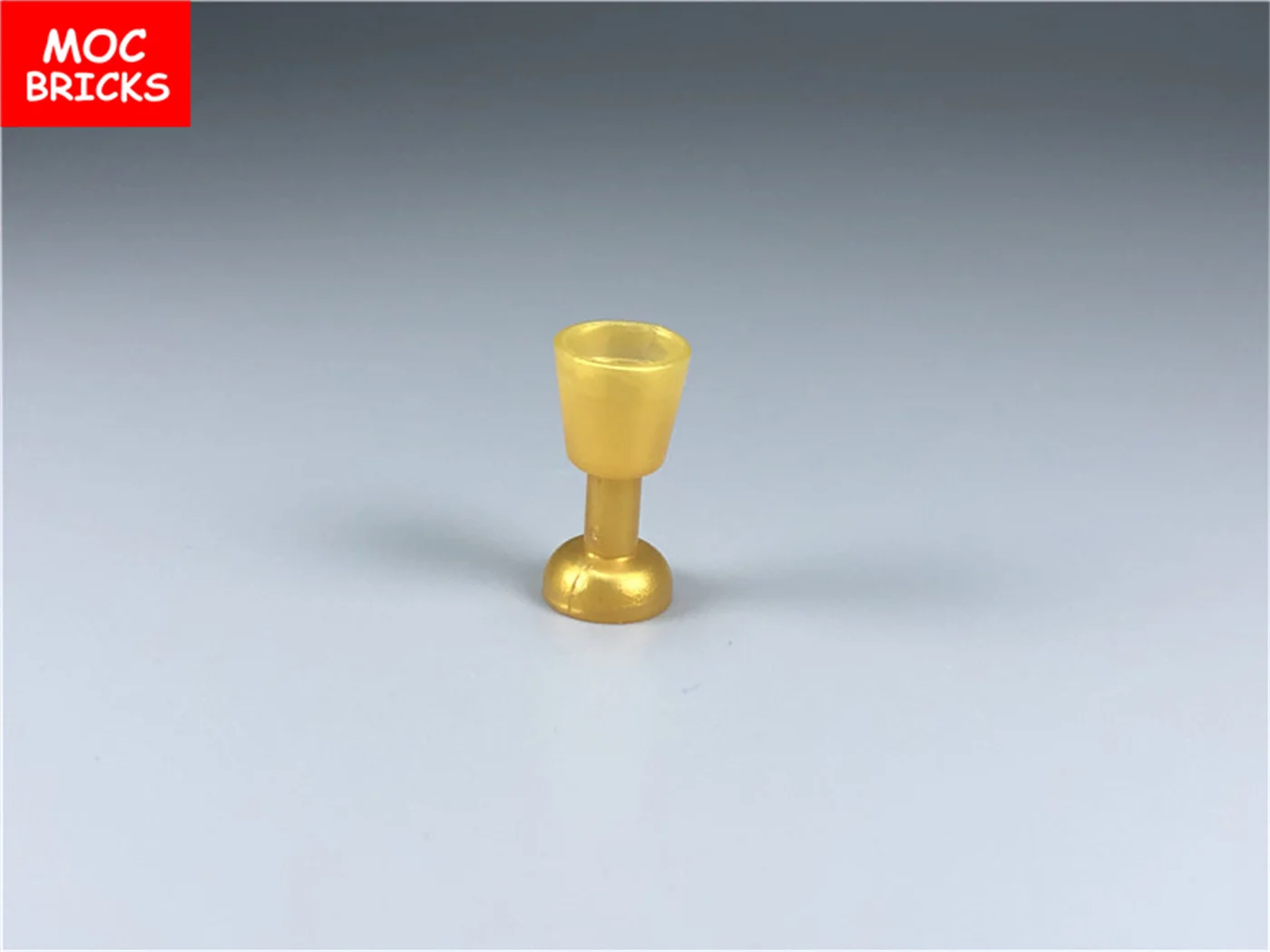 Кубики MOC стеклянный бокал для вина строительные блоки детали совместимые с 2343 6269