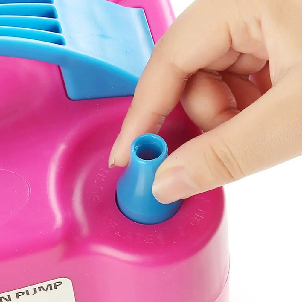 Электрический воздушный насос портативный для накачивания шин праздничная