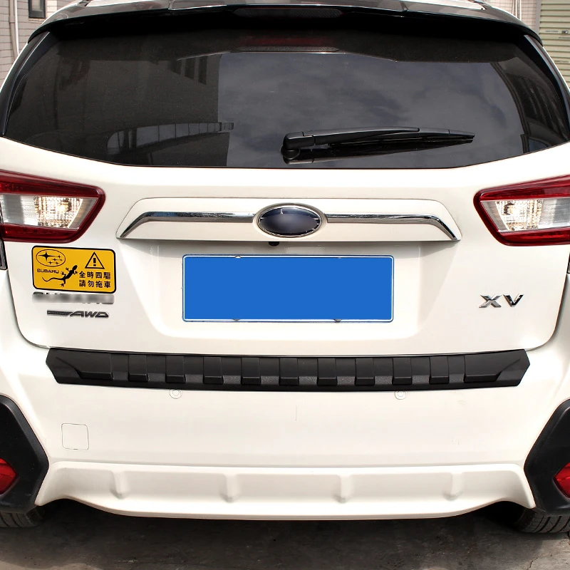 Накладка на багажник автомобиля QHCP защитная резиновая накладка задний бампер