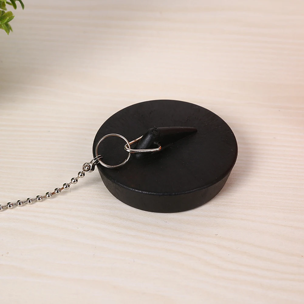 

Cute Home Durable Basin Tool Anti-leakage Bathtub Stopper Seal Mop Pool Bathroom Kitchen Sink Plug Soft Rubber Easy Use