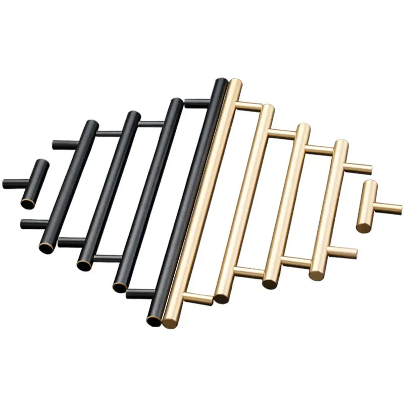 Simanfei 4 штук ручка Китайский современный минималистичный Чистый медный ящик шкаф