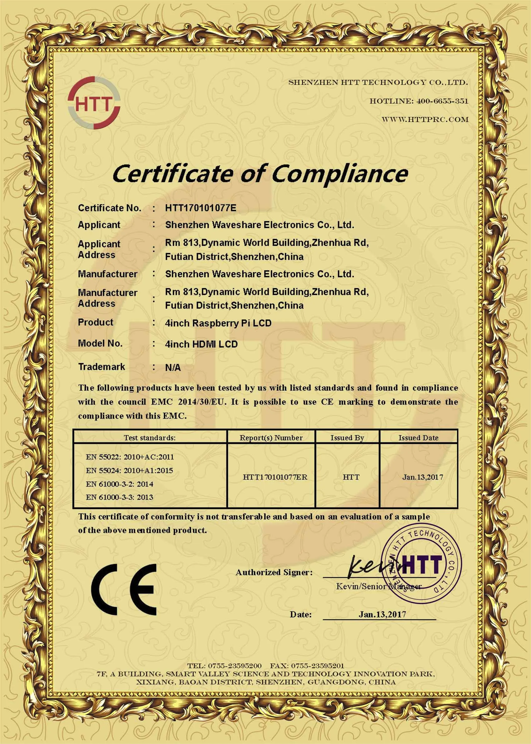 ЖК экран Waveshare 4 дюйма резистивный сенсорный для Raspberry Pi HDMI интерфейс IPS дисплей