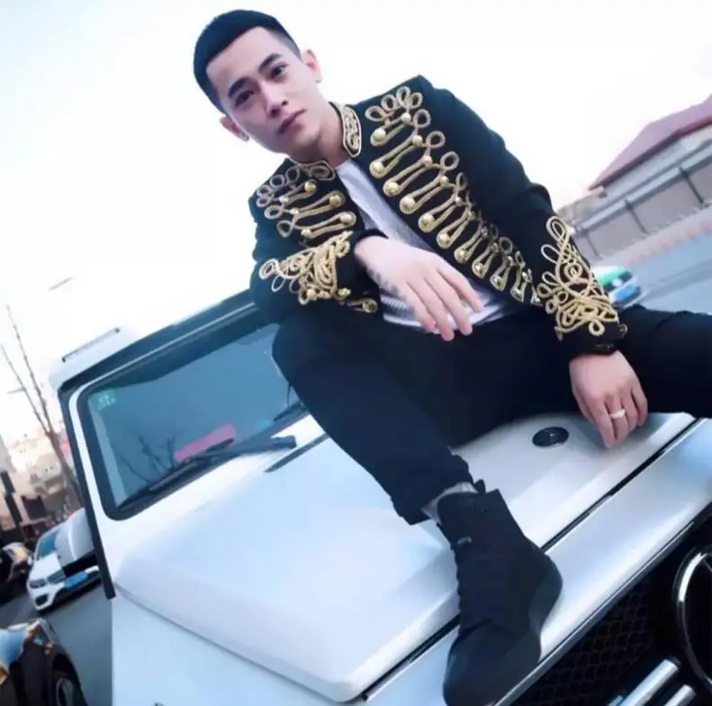 Новинка 2020 Высококачественная модная верхняя одежда мужская черная хлопковая