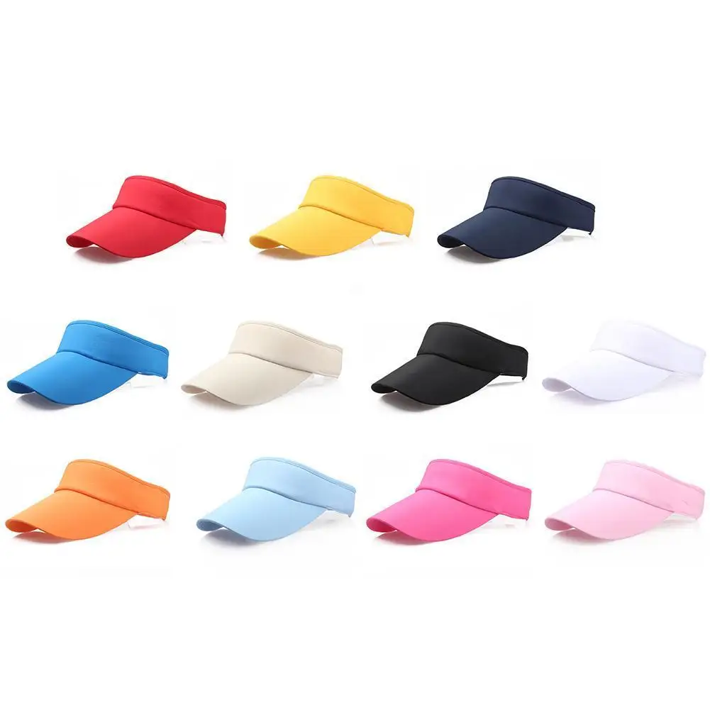 

Outdoor Sports Hat Tennis Caps Men Women Adjustable Beach Sports Sun Sport Running Hat Tennis Hat Classic Visor Caps Headba Z0X5