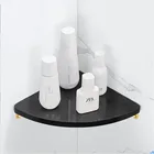 Мраморсветильник Роскошная треугольная стойка, угловой унитаз, настенный Подвесной Туалет, душевая комната, простой итальянский стеллаж для хранения