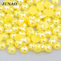 juno 2 4 6 8 10 12 14mm citrine ab pearls beads half round beads flat back stickers crystal stones strass jewelry accessory