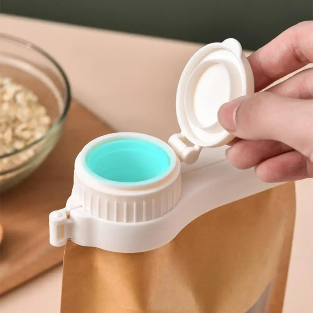 

4Pcs/Set Sealing Clip Solid Color Moisture Proof PP Fresh-Keeping Food Bag Clamp for Kitchen Storage Dust-proof Sealing Clip
